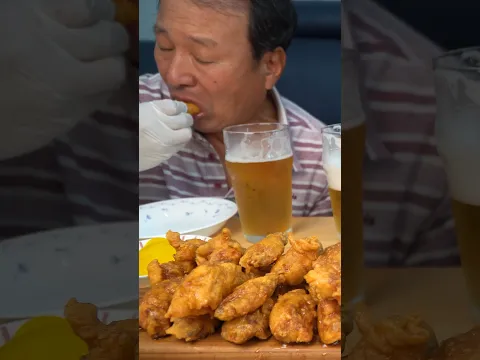 수제허니콤보에 맥주 한잔! #먹방 #shorts #요리
