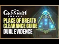 Place Of Breath Clearance Guide For Dual Evidence | Old Notes \u0026 New Friends Quest | Genshin Impact