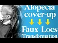 Tutorial Thin Edges Cover-Up Using Faux Locs Ms Pk s Crochet Braids