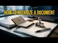 How To Notarize A Document Quick Easy