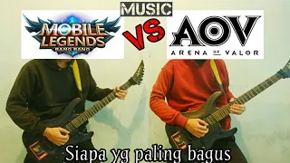 Download Theme Song Mobile Legend (ML) VS Arena of Valor (AOV) Soundtrack Guitar cover MP3