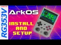 Anbernic RG353V ArkOS Installation and Setup Guide