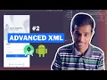 Custom XML Shapes Add background image and more Layouts in Android XML Part 2