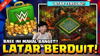 LATAR WWE BUAT ORANG BERDUIT! Base CoC Jadi Mahal!