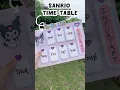 DIY Handmade Daily Time-Table