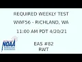 WSEOC Required Weekly Test - WWF56