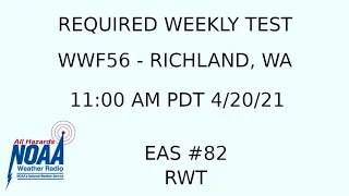 WSEOC Required Weekly Test - WWF56