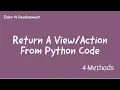 35 How To Return View From Python Code In Odoo Return Action and View From Python Code