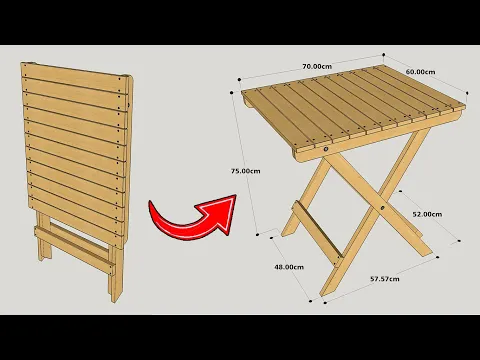 13+ Diy Folding Table Plans [Free] - Mymydiy | Inspiring Diy Projects