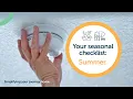 Your Seasonal Checklist Summer