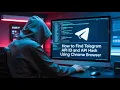 How to Get Telegram API ID and Hash Using Chrome Telegram Bot Setup Guide