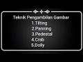 Download Lagu Camera Movement ( Tilting, Panning, Pedestal, Crab, Dolly )
