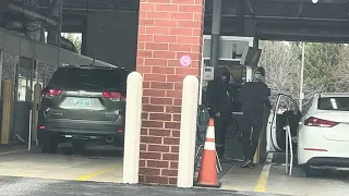 4K My Visit To Vehicle Emissions Test Station Self-Service KIOSK Maryland USA
