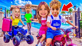 ANNEM EVİ TERKETTİ !! ESKİ EVDEN YENİ EVE KAÇIŞ !! KUZEY ELİF KIŞKIRTMA !!