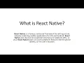 How to learn React Native - Learning Path React Native kese Sekhein Learning path in one Minute