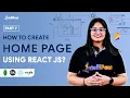 How To Create Home Page Using React JS Blog Page MERN Blog Application MERN-7 Intellipaat