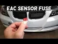 EAC SENSOR FUSE LOCATION REPLACEMENT BMW E90 E91 E92 E93