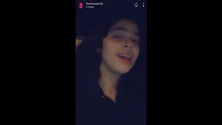 حنين الكندري تغني ابقى قابلني لو حد استحمل طبعك اكتر من يومين 