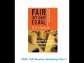 Fall 2024 Grading Accurately Ethically Equitably with Rick Wormeli Part1