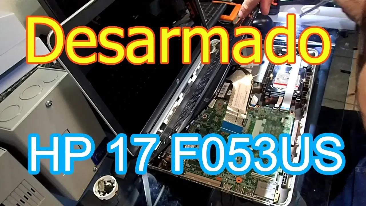 HP 17” Laptop Model 17-x051nr (replace hard drive). 