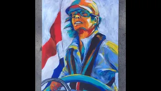 Timelapse Painting of a Sailor