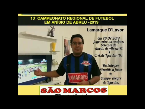 Download MP3 Decisão por pênaltis - 13º CAMPEONATO REGIONAL DE FUTEBOL EM ANÍSIO DE ABREU -2019