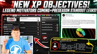 NEW XP OBJECTIVES LEGEND MOTIVATORS COMING PRESEASON STANDOUT LEAKS