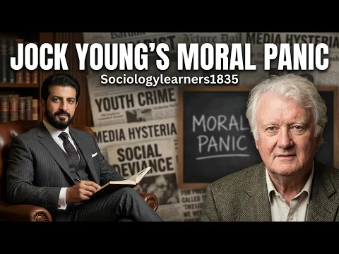 Concept of Moral Panic | Jock Young’s Moral Panic | Sociology & Criminology - YouTube thumbnail