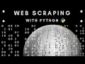 Python Automation Series How to scrap the web and retrieve data automatically in Python