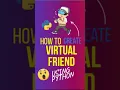 Virtual Talking Friend with just 4 lines of python Create your own virtual talking friend
