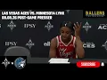 Jackie Young Las Vegas Aces Postgame Presser vs Minnesota Lynx 08 08 26