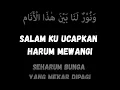 Download Lagu Mentahan Lirik Salam Rindu | Grub Gandrung Nabi