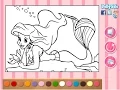 Ariel Coloring Pages For Kids - Ariel Coloring Pages Free
