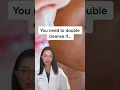 Download Lagu Signs You Need To Double Cleanse According to a Dermatologist #shorts