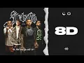 AUDIO 8D | JETSKI (REMIX) - ROA, OMAR COURTZ, BRYANT MYERS, DEI V