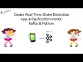 Real-Time Shake Detection app using Accelerometer Sensor Data Kafka Python
