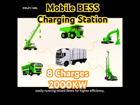 Polinovel Mobile BESS | One System Charges Everything