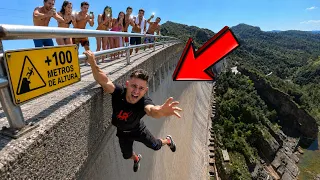 CORRIENDO PELIGRO a +100 METROS de ALTURA...⚠️| Parkour