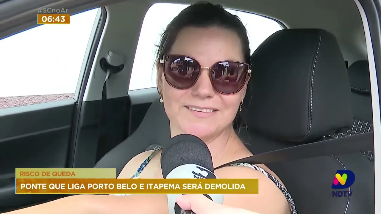 Ponte que liga Porto Belo a Itapema deve ser demolida