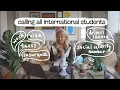 Everything I WISH I Knew BEFORE College International Student Guide 101
