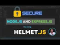 helmet js Secure Node js and Express js