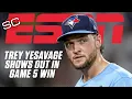 GAME 5 REACTION Blue Jays take series lead after Yesavage s dominance on the mound SportsCenter