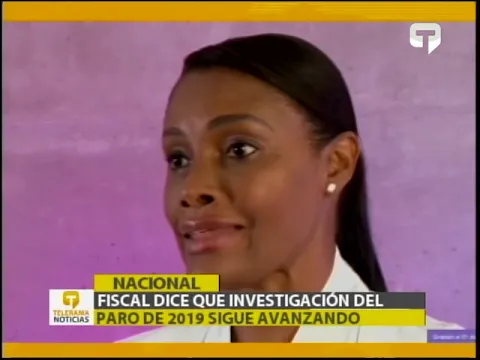 Fiscal dice que investigación del paro de 2019 sigue avanzando