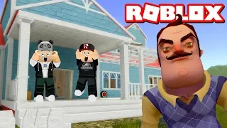 k t kom unun gizemli evine girdik panda ile roblox hello neighbor