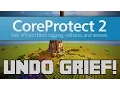 Minecraft - CoreProtect PLUGIN TUTORIAL