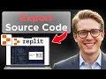 How To Export Source Code Files From Replit AI Full Guide 2026