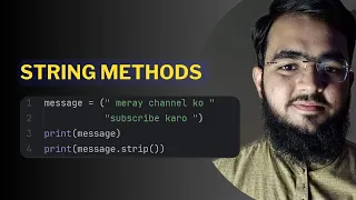String Methods in Python Python for Everyone in 8