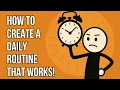 How to Create a Daily Routine That Works