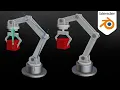 Rigging Animating a Robotic Arm Blender 4 5 Tutorial