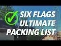 You NEED to Bring These Things to Six Flags Great Adventure - The Ultimate Packing List